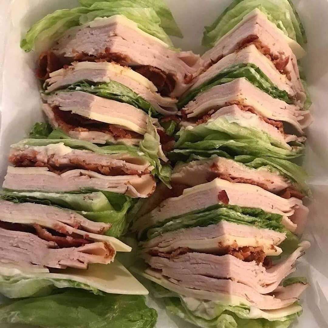 How to Make a Lettuce Wrap Sandwich (keto Low Carb) Diet keto