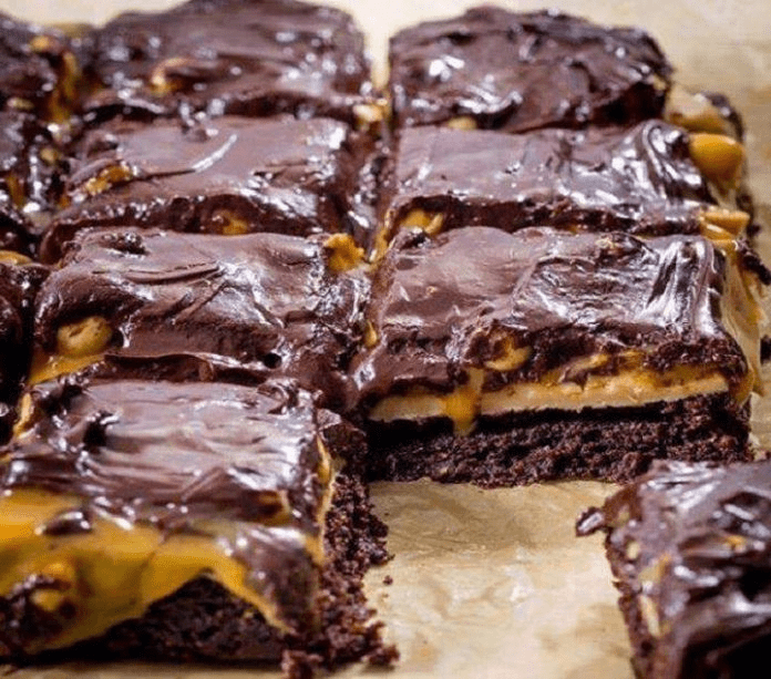 keto snickers brownies, keto snickers brownies recipe,