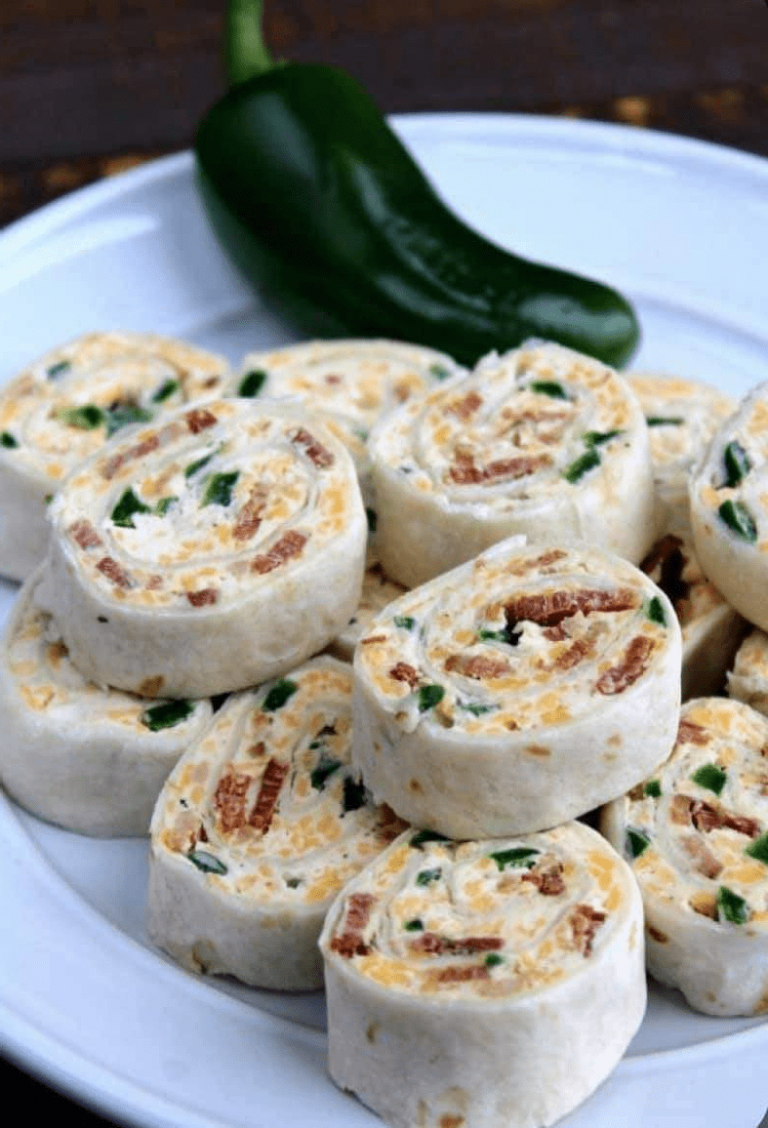 Keto Jalapeno popper pinwheels Net carb 2g Diet keto