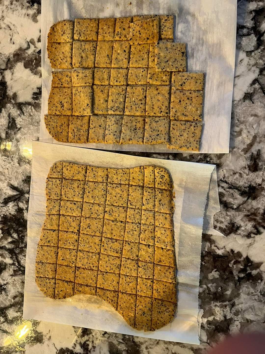 Keto Crackers with almond flour Diet keto