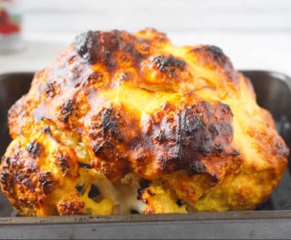 keto Roasted Cauliflower