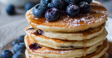 Keto blueberry pancakes, pancakes