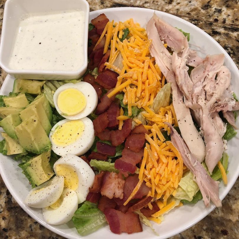 Keto Cobb salad