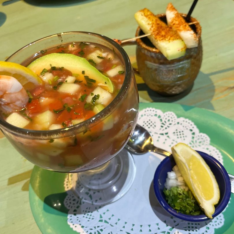Keto Mexican Shrimp Cocktail