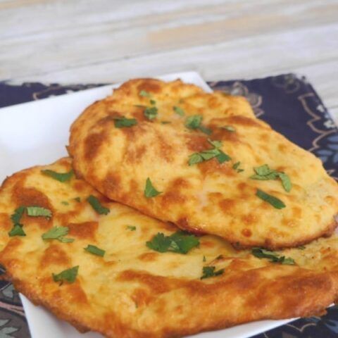 Keto naan bread