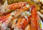 Keto Baked Crab Legs in Butter Sauce